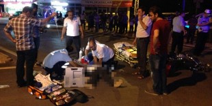 Konya'da motosiklet kamyonetle çarpıştı: 1 ölü 