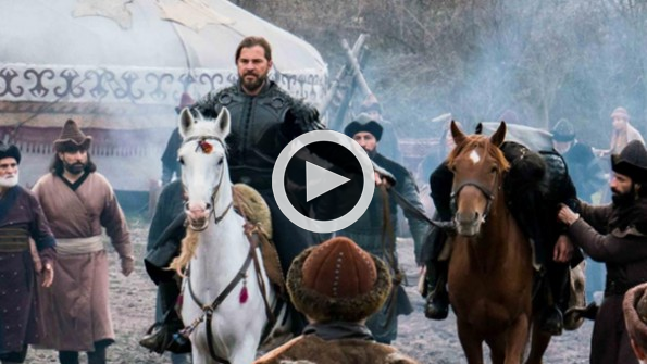 Diriliş Ertuğrul son bölümde büyük baskın var! Dizinin 44. bölüm fragmanını izle!