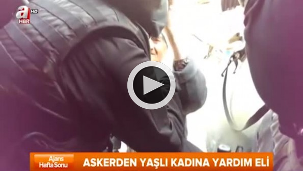 Sur’da yaşlı teyzeden polise dua!