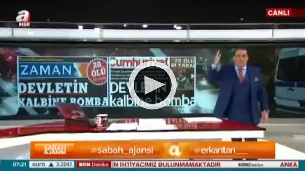 Zaman ve Cumhuriyet’ten aynı manşet