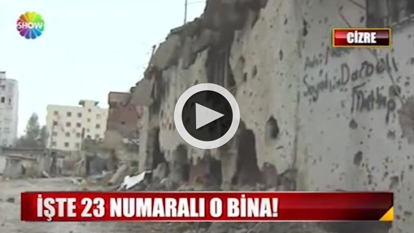 İşte 23 numaralı o bina