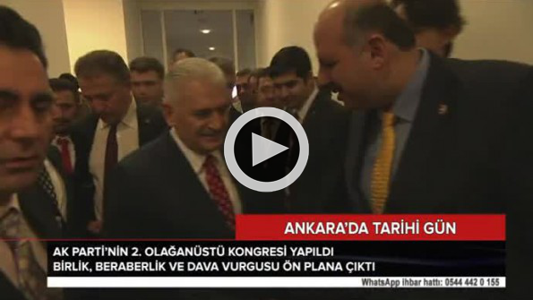 Ak Parti’de Binali Yıldırım dönemi resmen başladı