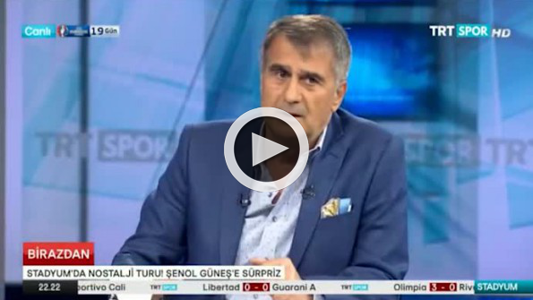 Şenol Güneş’ten Volkan Şen itirafı