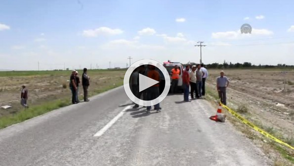 Konya’da kamyonet devrildi: 1 ölü, 1 yaralı