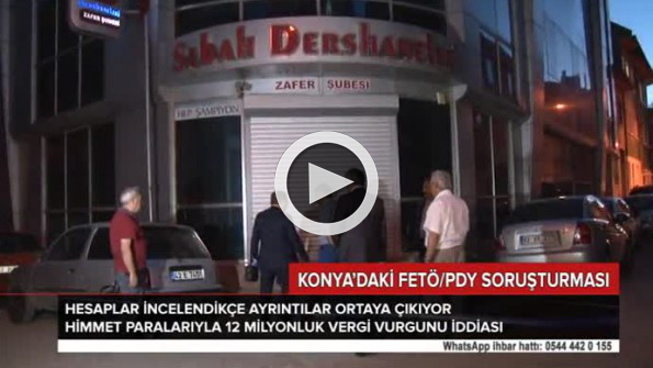 Konya’daki FETÖ/PDY soruşturması