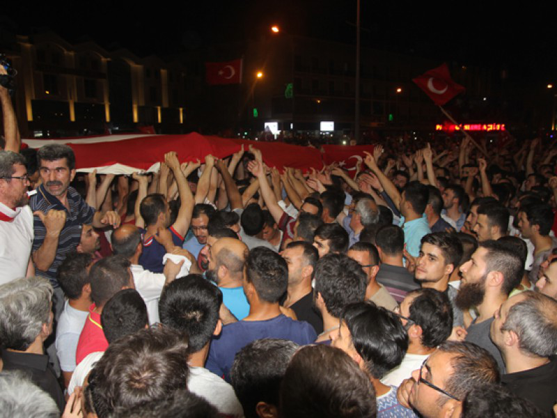 Konya’nın her yerinde protesto!