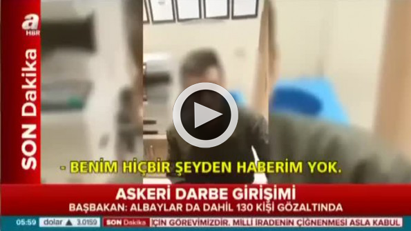 Darbeci askerden flaş açıklamalar