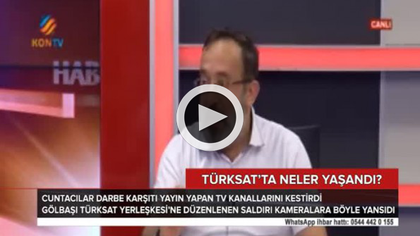 TÜRKSAT’a düzenlenen saldırı kameralara böyle yansıdı