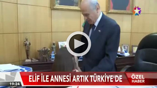 Bahçeli’nin Türkmen misafiri gülümsetti