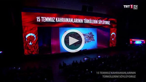 İbrahim Kalın 15 Temmuz şehitleri için okudu