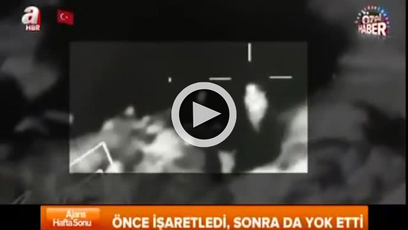 Silahlı İHA Bayraktar, teröristleri böyle yok etti!