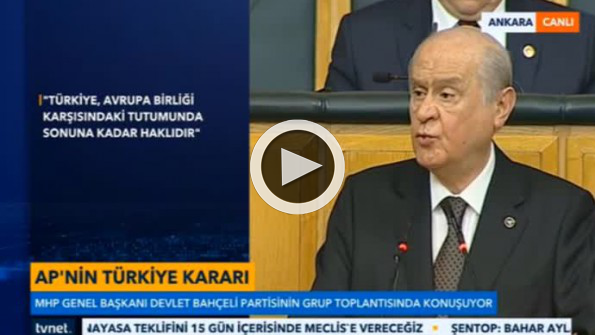 Bahçeli’nin sözleri salonu ayağa kaldırdı!