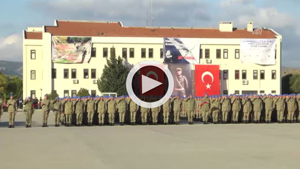 Terörle mücadele için yetiştirilen uzman erbaşlar göreve hazır