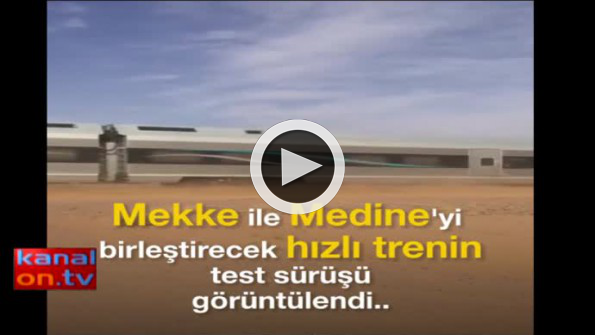 İşte Mekke ile Medine’yi birleştirecek hızlı tren