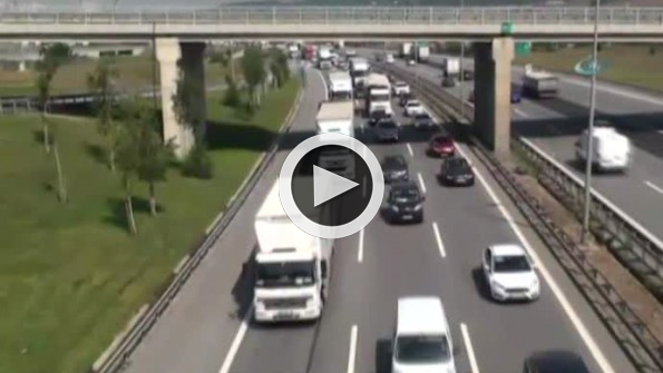 Trafiğe kayıtlı araç sayısı 21 milyonu aştı