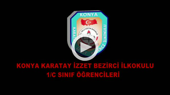 Konya’da minik öğrencilerden Mehmetçik için klip