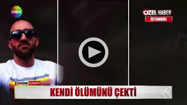 Canlı yayında makas atarken kendi ölümünü kaydetti!