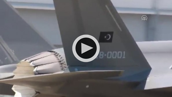 Türkiye için üretilen ilk F-35A uçağı