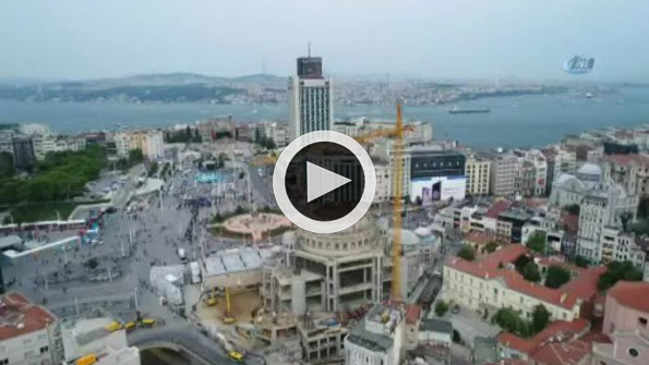 Taksim Camii’nde son durum