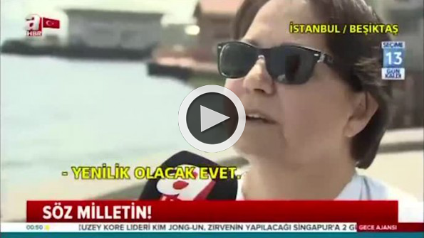 CHP’li seçmenin zor anları böyle kaydedildi