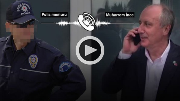 Muharrem İnce’den polis memuruna ağır küfürler!