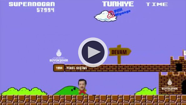 Super Mario, Cumhurbaşkanı Erdoğan’a uyarlanırsa... İşte karşınızda ’SupErdogan’